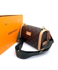 Женская кожаная сумка Louis Vuitton коричневая A50927 - фото 9