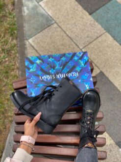 Ботинки женские Louis Vuitton черные A53058