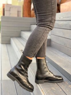 Ботинки женские Dior черные A53128