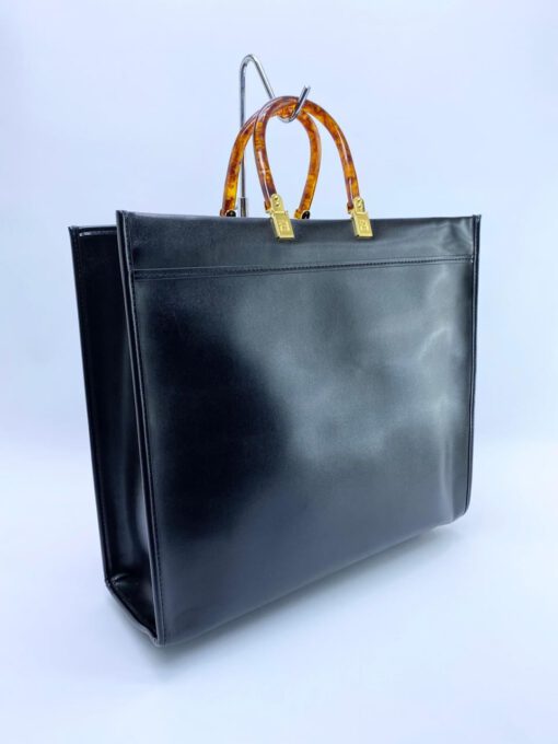 Женская сумка Fendi 54152 темно-синяя - фото 5