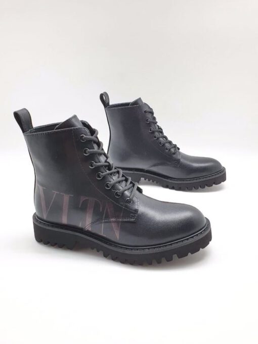 Ботинки женские Валентино черные A53366 - фото 1