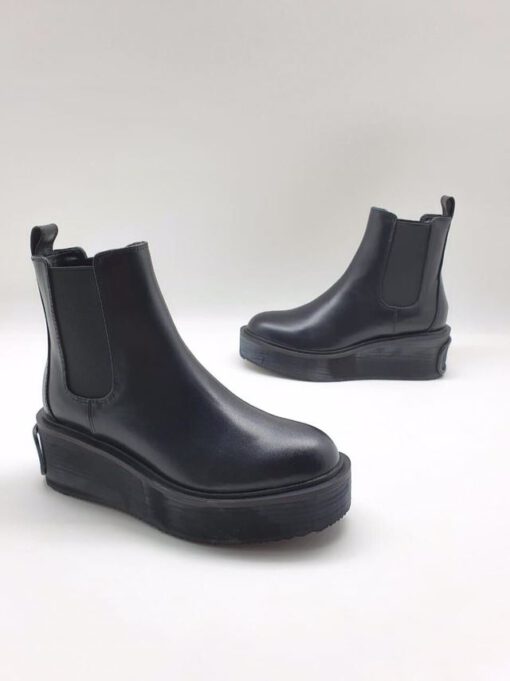 Ботинки женские Валентино черные A53420 - фото 1