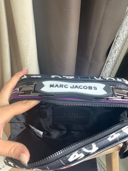 Женская кожаная сумка Mark Jacobs мультицвет - фото 2
