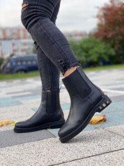 Ботинки женские Louis Vuitton черные A54474