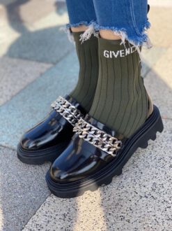 Ботинки женские Givenchy хаки