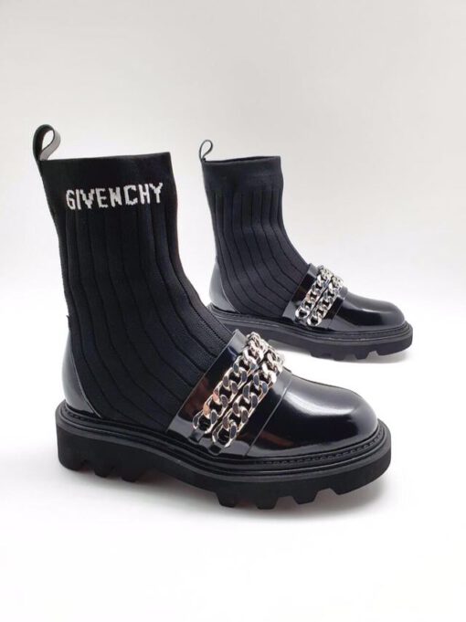 Ботинки женские Givenchy черные A54660 - фото 1