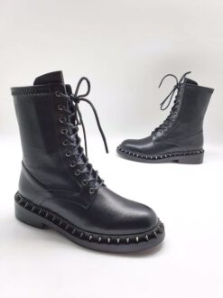 Ботинки женские Valentino черные A54779