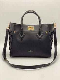 Женская сумка Louis Vuitton 31x27 черная - фото 6