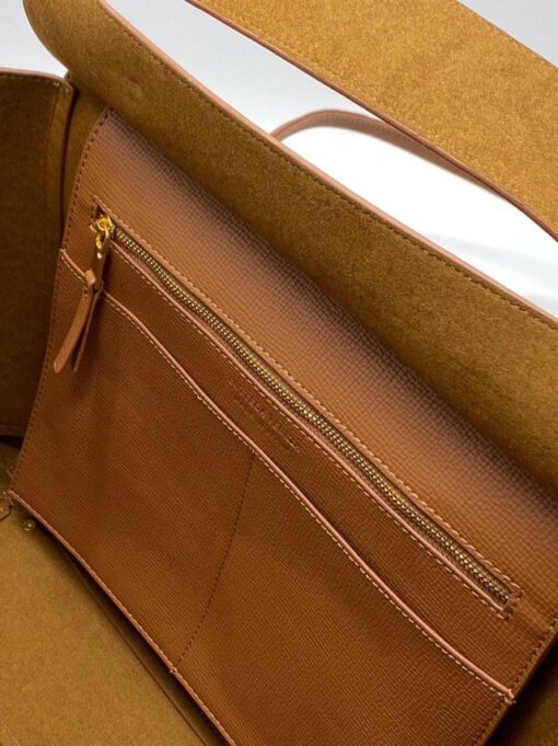 Женская кожаная сумка Bottega Veneta Medium Arco 33x24 каштановая - фото 5