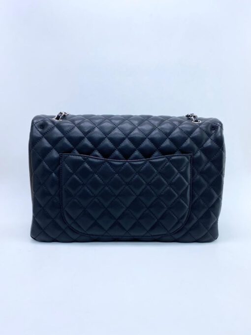 Женская кожаная сумка Chanel 55898 черная 39x24x11 см - фото 2