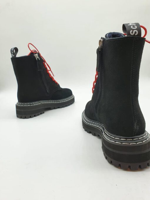 Зимние ботинки женские Proenza Schouler черные A56221 - фото 4