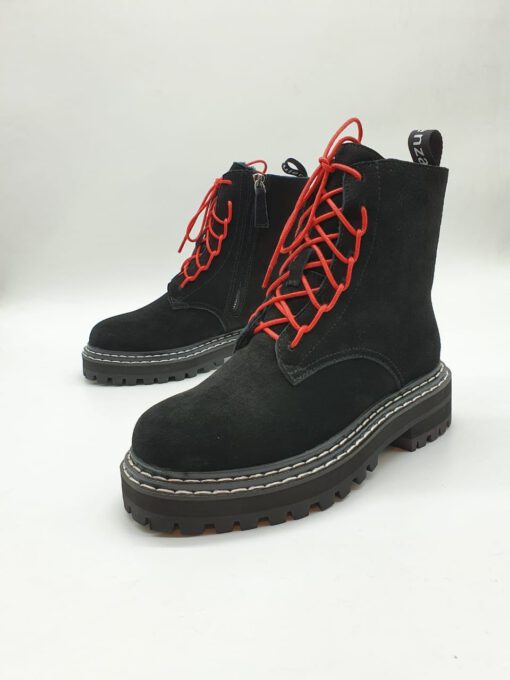 Зимние ботинки женские Proenza Schouler черные A56221 - фото 3