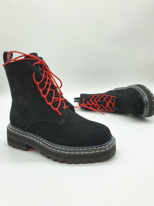 Зимние ботинки женские Proenza Schouler черные A56221 - фото 2