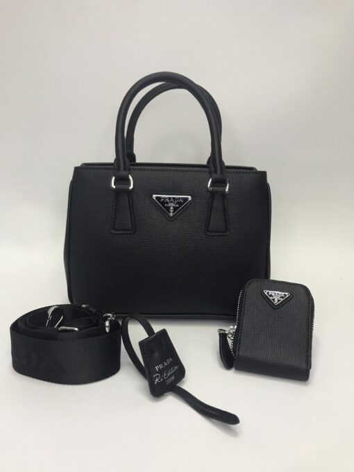 Женская сумка Prada черная A56232 - фото 10