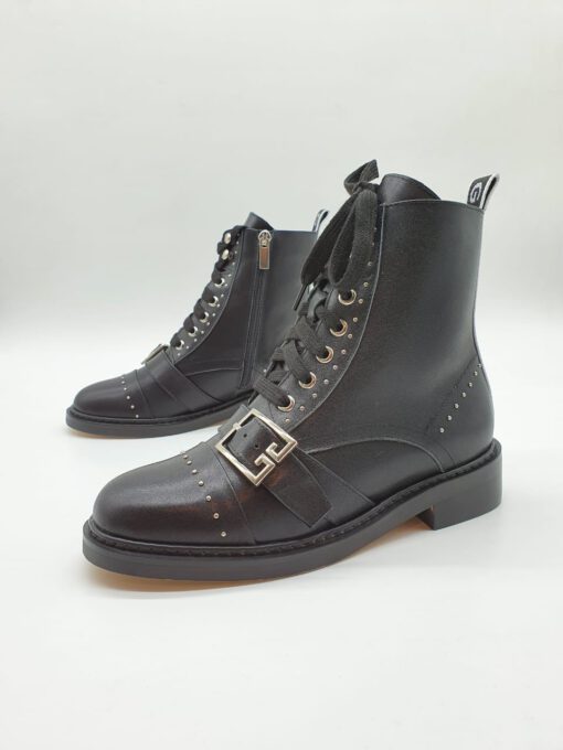 Зимние ботинки женские Givenchy черные A56559 - фото 1