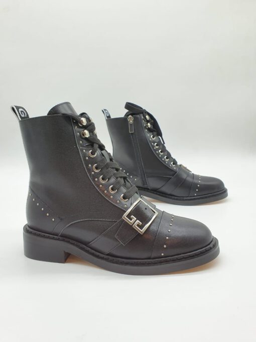 Зимние ботинки женские Givenchy черные A56559 - фото 2