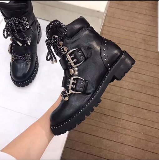 Ботинки женские Jimmy Choo черные A56570 - фото 6
