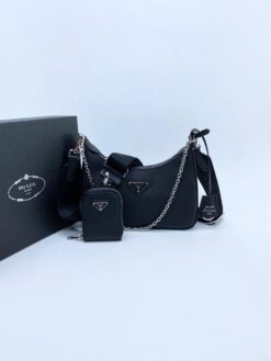 Женская сумка Prada черная A56594