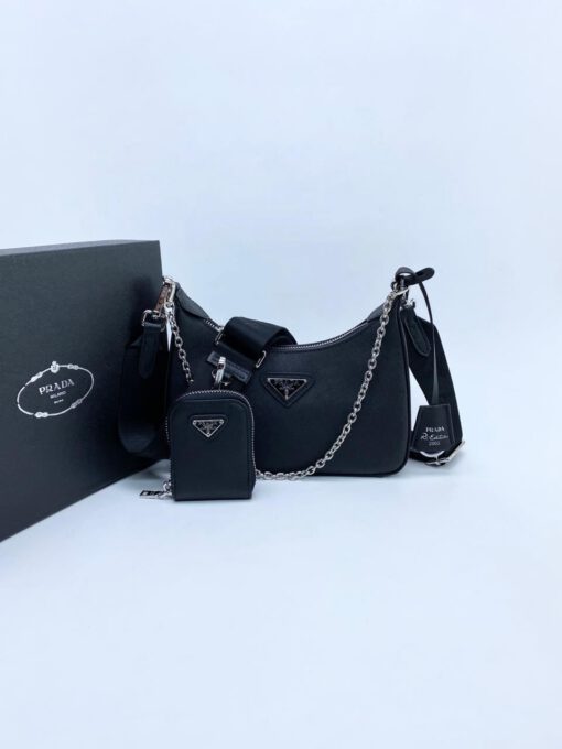 Женская сумка Prada черная A56594 - фото 2