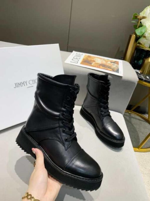 Ботинки женские Jimmy Choo черные A56947 - фото 6