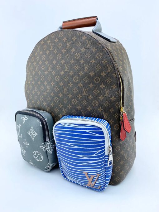 Женский рюкзак Louis Vuitton коричневый - фото 2