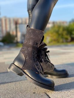 Ботинки женские Louis Vuitton черные A57459