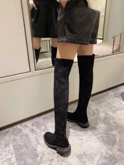 Ботфорты кожаные Givenchy черные A57482