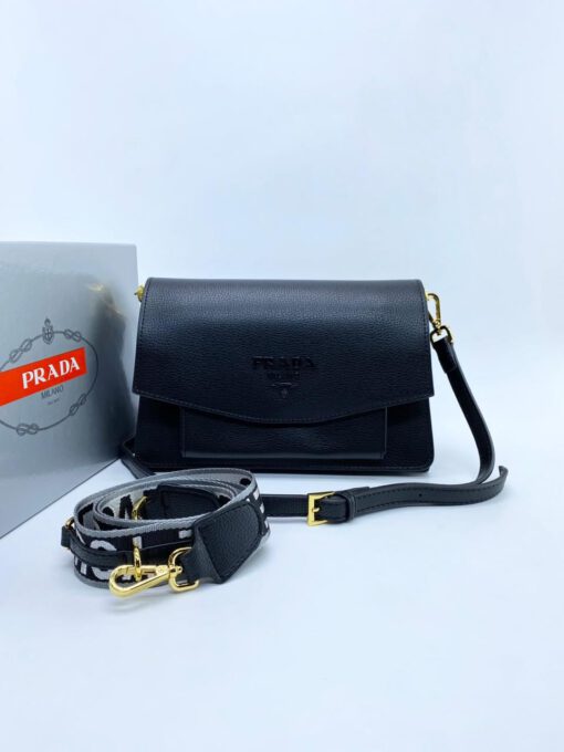 Женская сумка Prada черная A58104 - фото 2