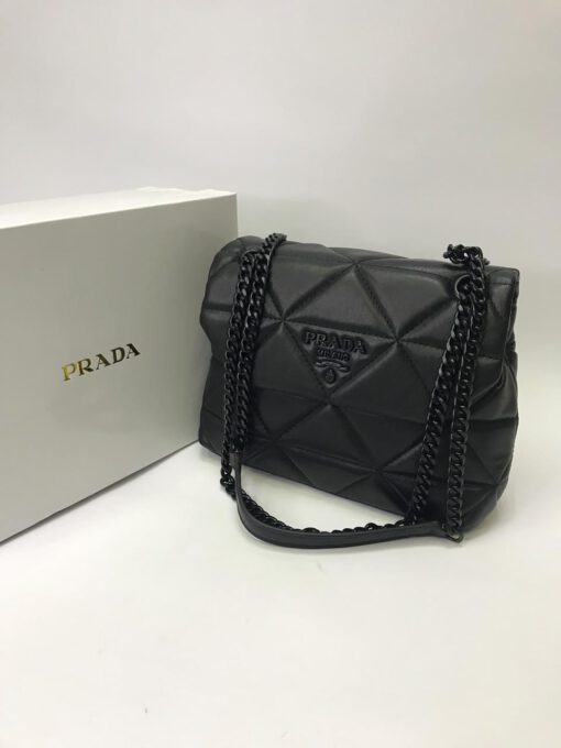 Женская сумка Prada черная A58266 - фото 1