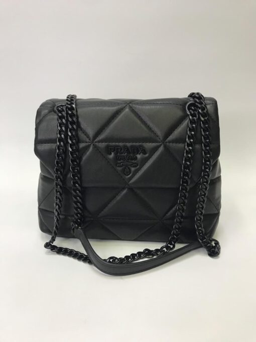 Женская сумка Prada черная A58266 - фото 7
