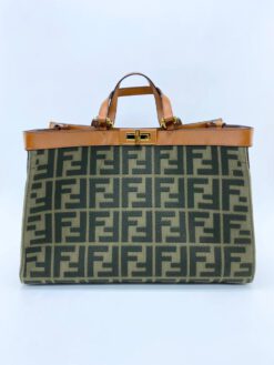 Женская сумка Fendi 54147 хаки - фото 4