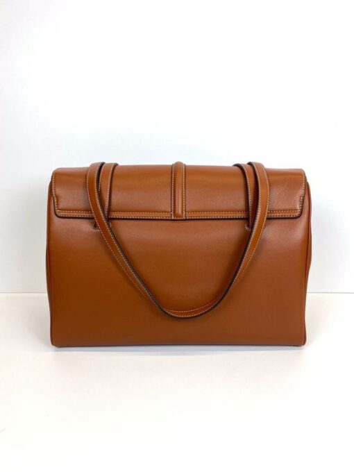 Женская сумка Celine Classic 16 Bag 32/34/14 премиум-люкс оранжевая - фото 3