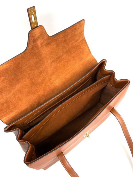 Женская сумка Celine Classic 16 Bag 32/34/14 премиум-люкс оранжевая - фото 6