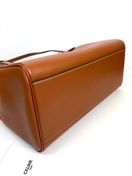 Женская сумка Celine Classic 16 Bag 32/34/14 премиум-люкс оранжевая - фото 8