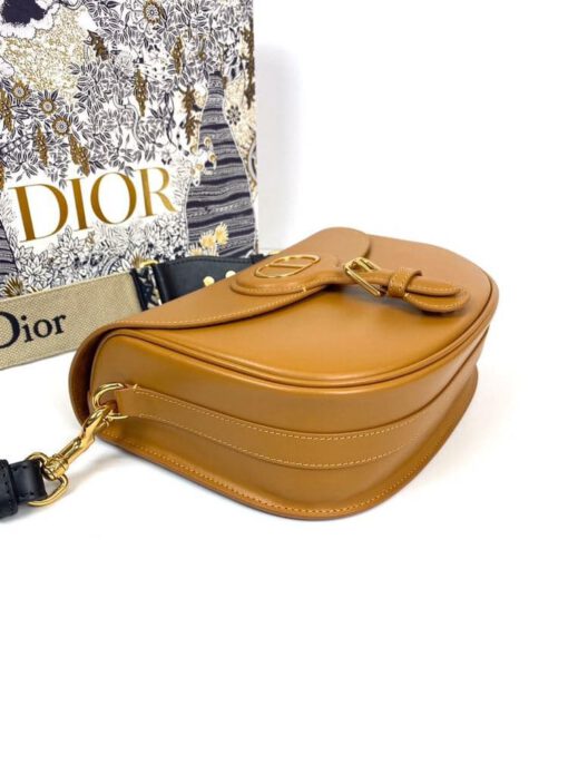 Женская сумка Dior Bobby East-West 27/19/8 оранжевая премиум-люкс - фото 9