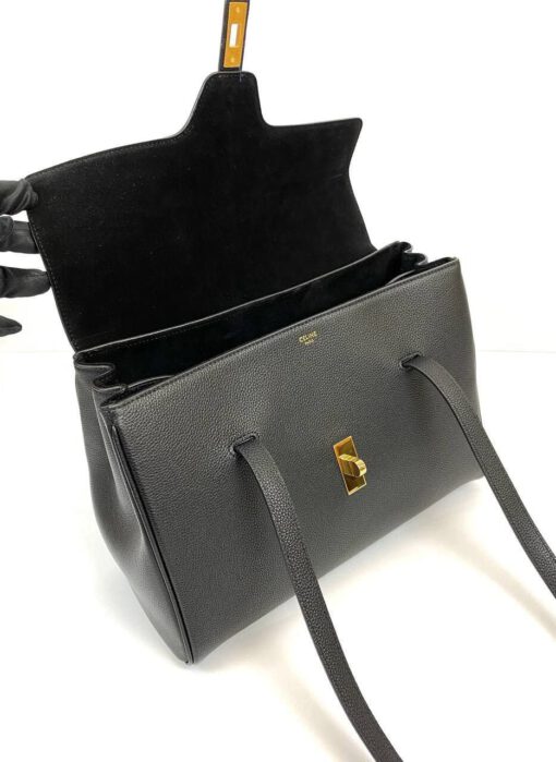 Женская сумка Celine Classic 16 Bag 32/34/14 премиум-люкс черная - фото 2