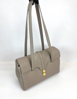 Женская сумка Celine Classic 16 Bag 32/34/14 премиум-люкс бежевая