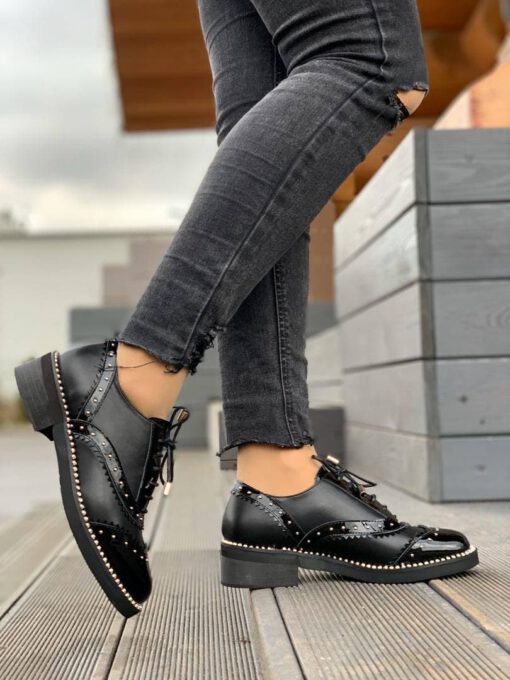 Туфли женские Jimmy Choo черные коллекция 2021-2022 - фото 5