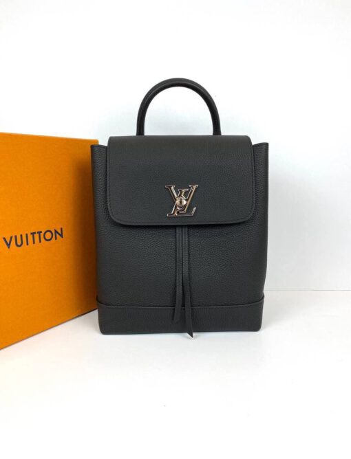 Рюкзак Louis Vuitton Mylockme 22/28/13 премиум-люкс черный - фото 1