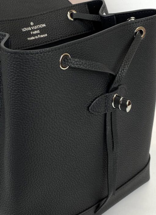 Рюкзак Louis Vuitton Mylockme 22/28/13 премиум-люкс черный - фото 5