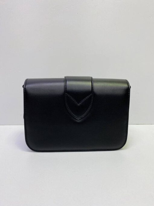 Женская сумка Louis Vuitton Pont 9 премиум-люкс черная 23/15/8 см - фото 6