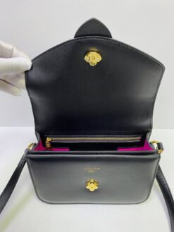 Женская сумка Louis Vuitton Pont 9 премиум-люкс черная 23/15/8 см