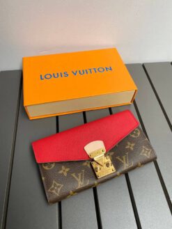 Кошелек Louis Vuitton коричневый премиум-люкс 19/10 A62276 - фото 8