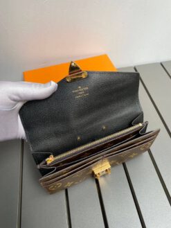 Кошелек Louis Vuitton коричневый премиум-люкс 19/10 A62284