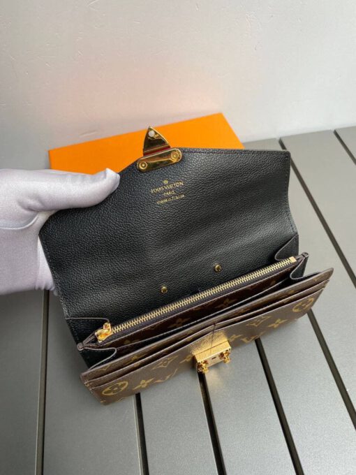 Кошелек Louis Vuitton коричневый премиум-люкс 19/10 A62284 - фото 2