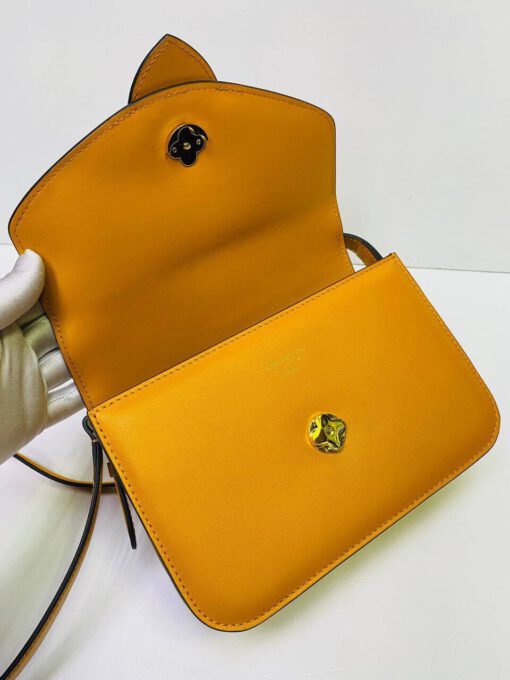 Женская сумка Louis Vuitton Pont 9 премиум-люкс золотая 23/15/8 см - фото 2