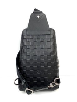 Сумка-слинг Louis Vuitton Avenue М41719 премиум-люкс черная 31/20/10 см