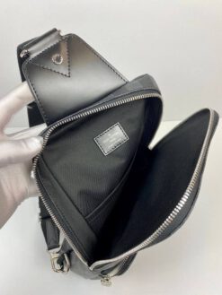 Сумка-слинг Louis Vuitton Avenue М41719 премиум-люкс черная 31/20/10 см