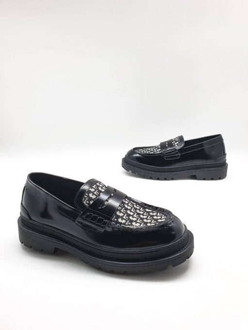 Туфли-лоферы Dior кожаные черные коллекция 2021-2022 A63122 - фото 1
