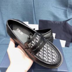Туфли-лоферы Dior кожаные черные коллекция 2021-2022 A63122